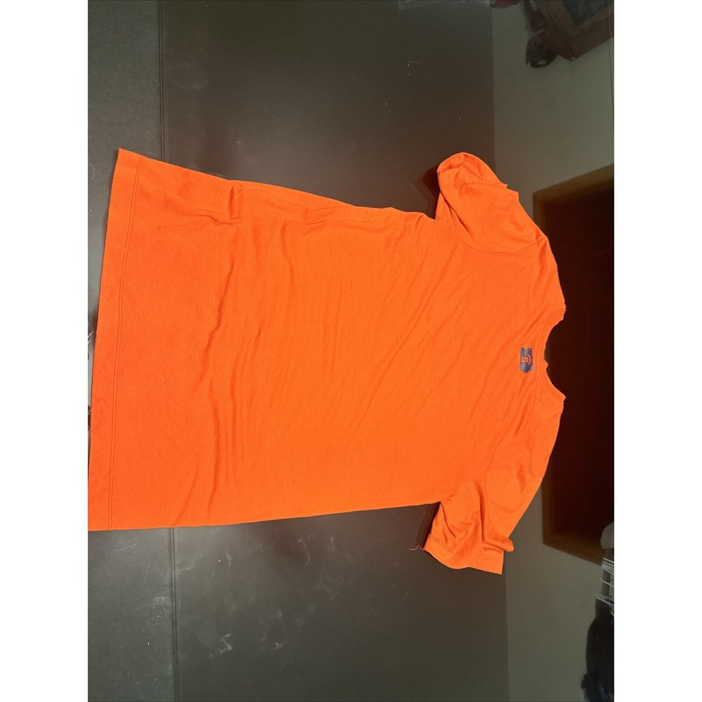 Otto's Army Nike Men's Small Orange Syracuse University Tshirt  Lot 10018 - Picture 4 of 5